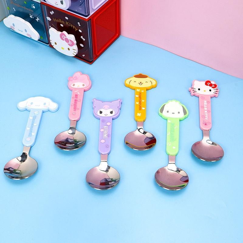 Sanrio Cute Spoon Stainless Steel Tea Spoon Coffee Spoon Sugar Spoon for Mug