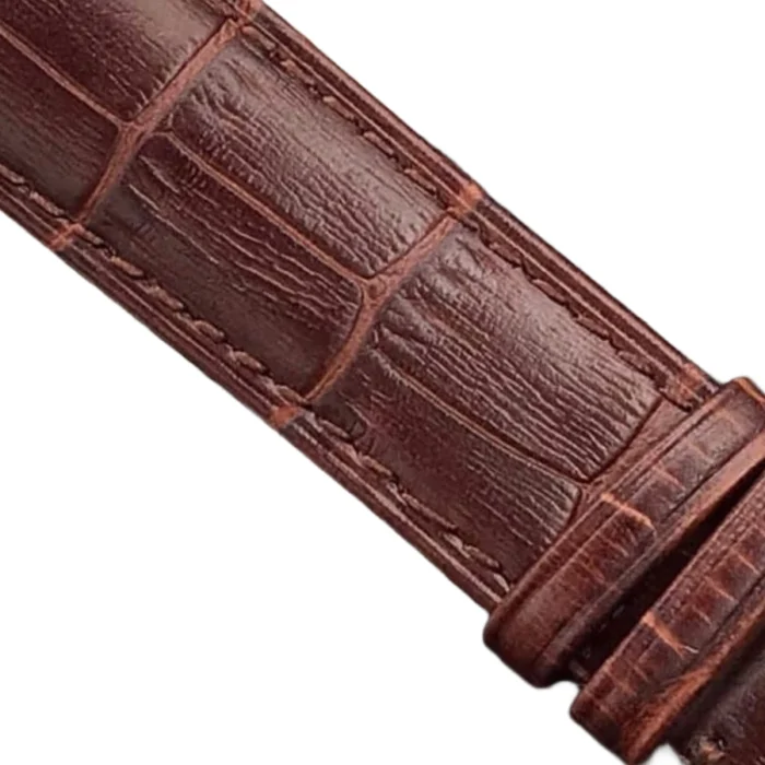 Omega De Ville Brown Leather Strap 424.53.40.21.02.001 Top Replica 1:1