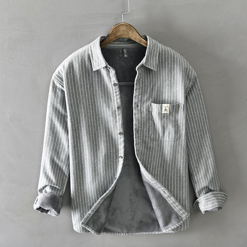 Harding Retro Fleece-Lined Shirt