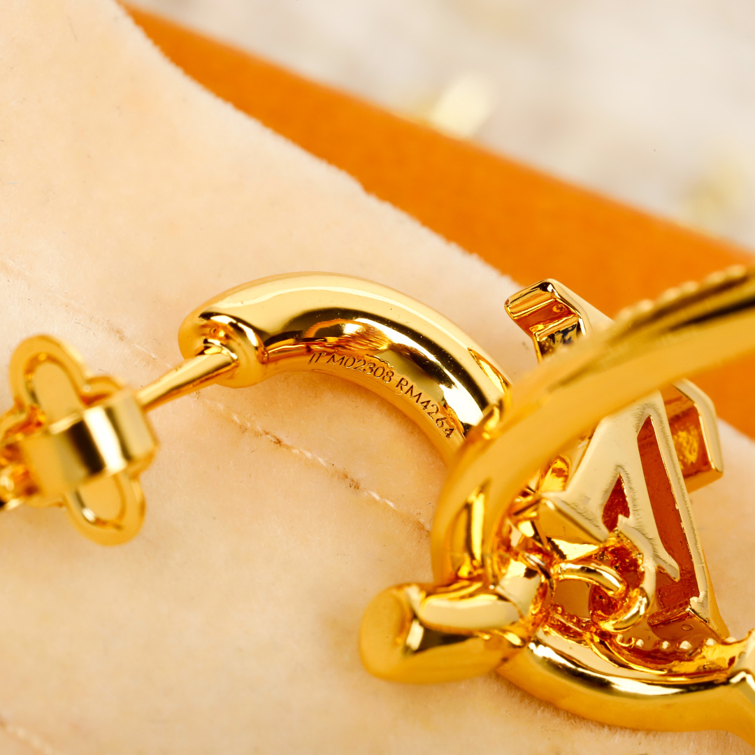 Louis Vuitton Heart Earrings