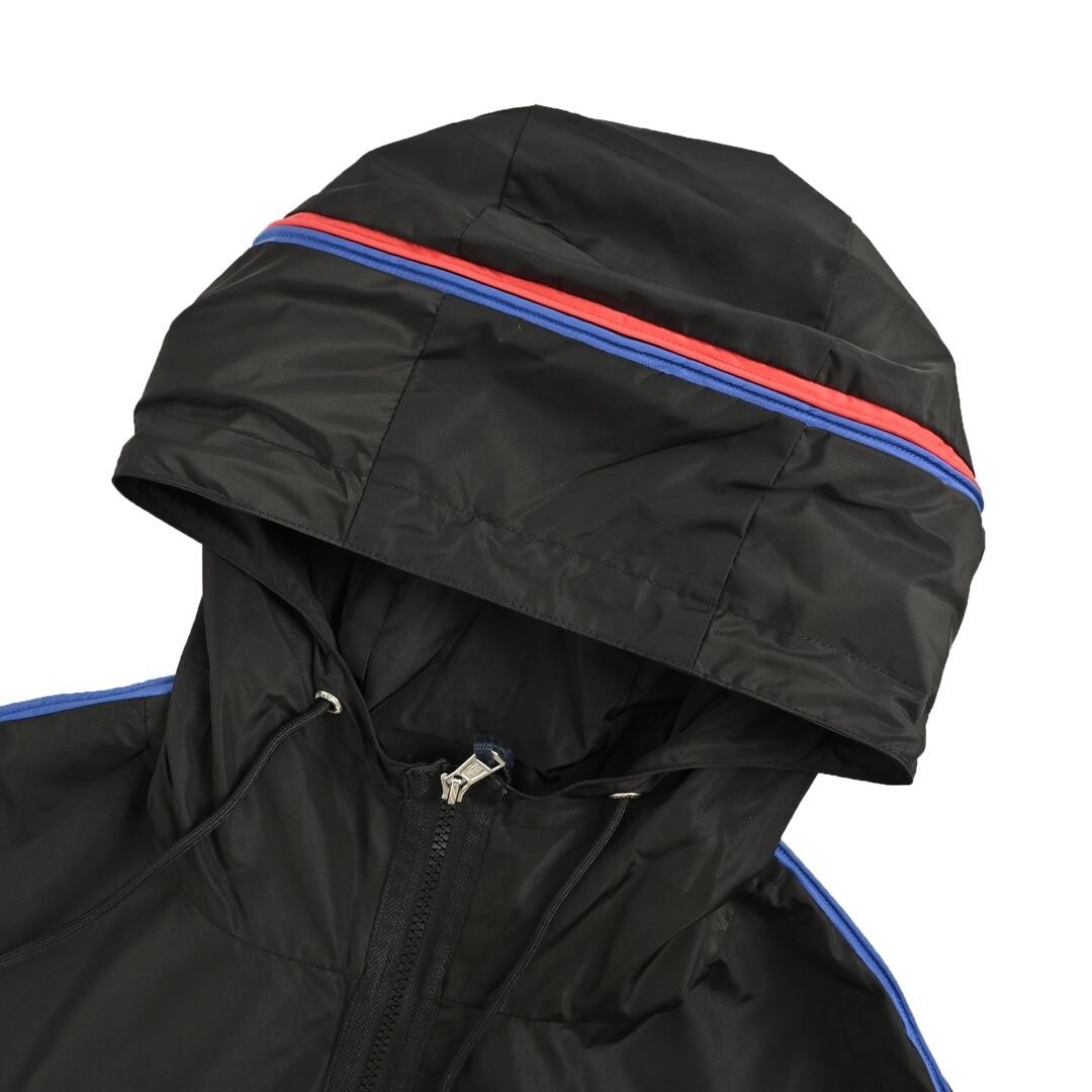 Moncler 24Fw side webbing hooded windbreaker jacket