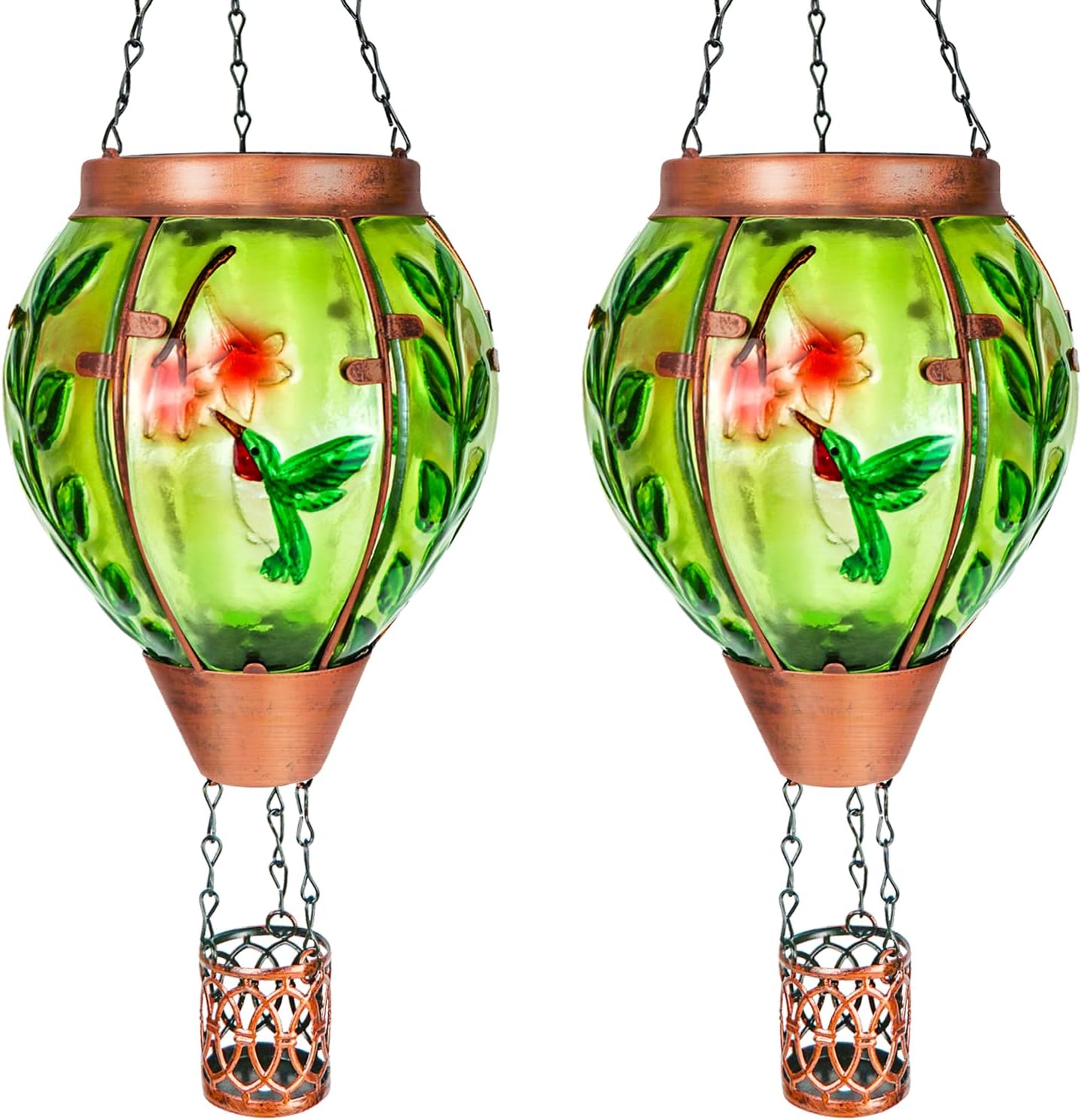 🔥ON SALE - 70% OFF🔥Hummingbird Solar Hot Air Balloon Lantern
