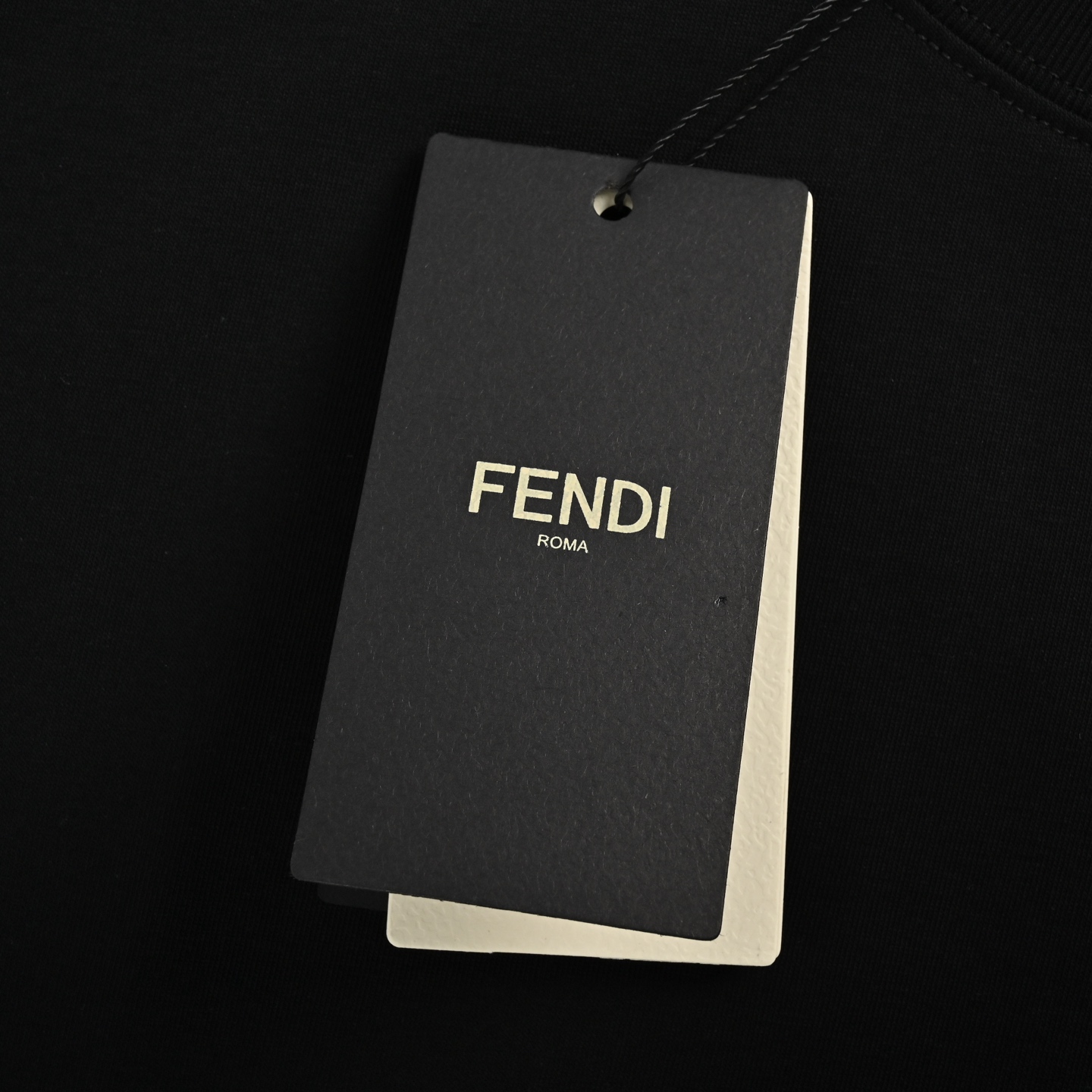 Fendi Monster Eyes Embroidered Short Sleeve