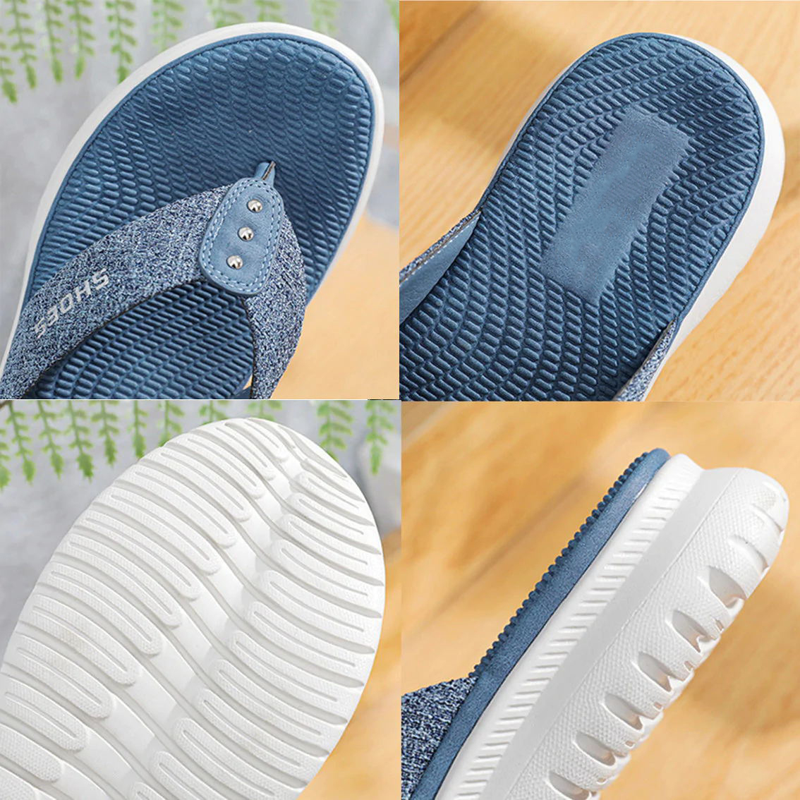 Women Flip Flop Slides Comfortable T- Strap Slippers