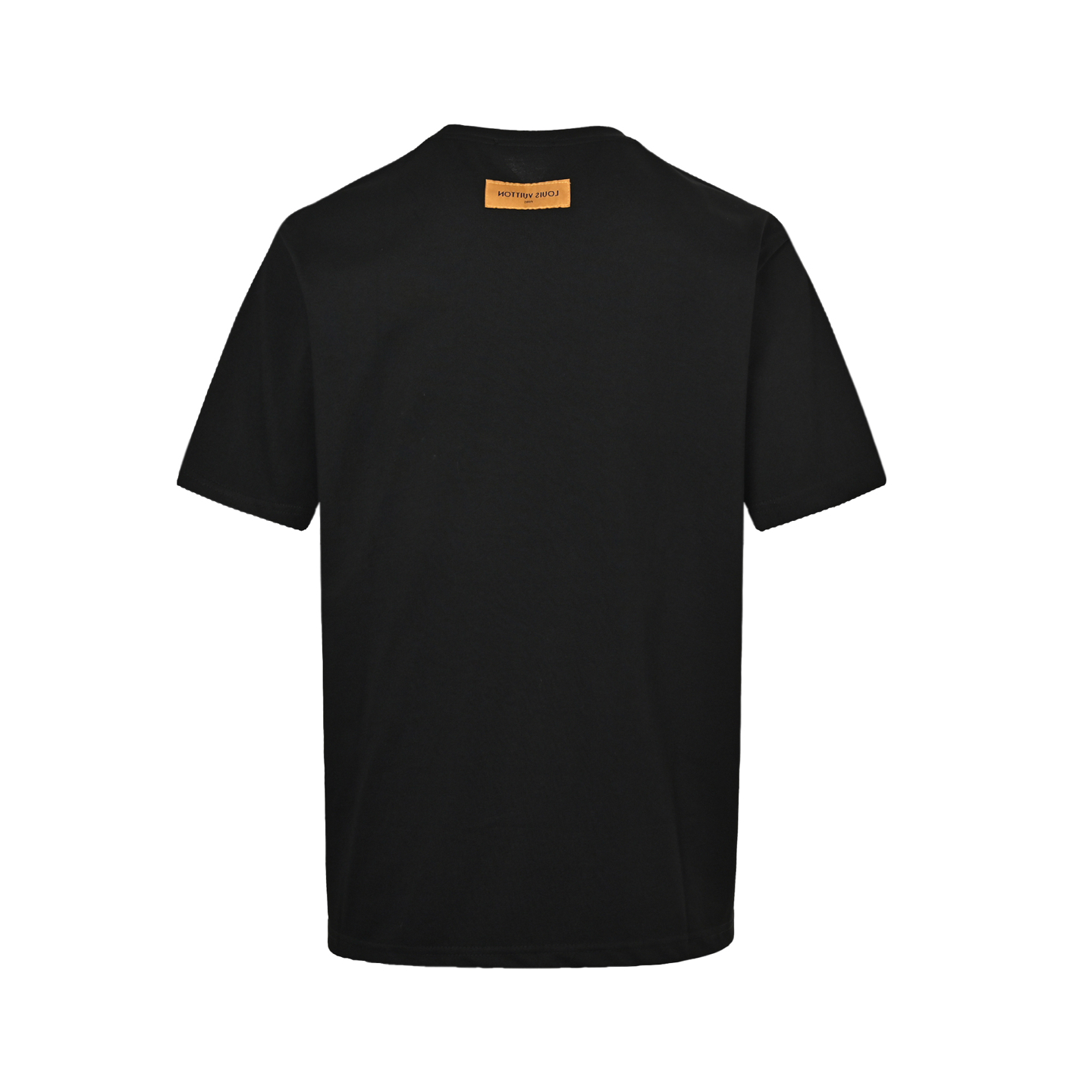 Louis Vuitton 25ss pearl flocked lettering short sleeve