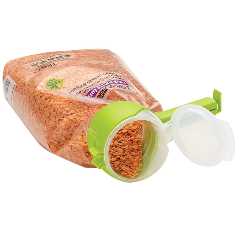 Seal Pour Food Storage Bag Clip