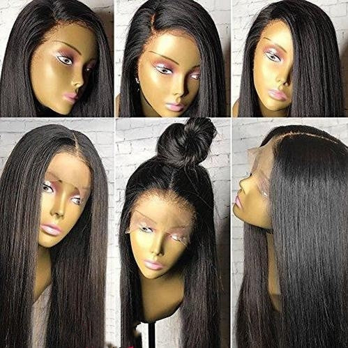New Christmas special OFF Ponytail Bun Straight Wig Styles