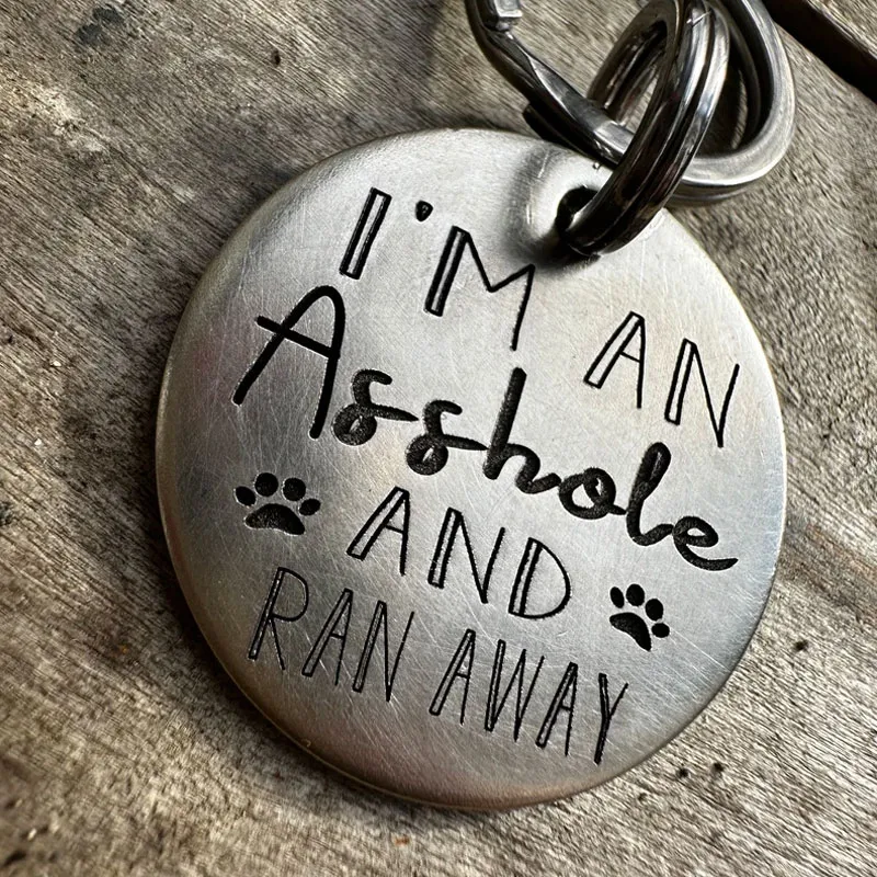 Personalized Funny Pet Tag