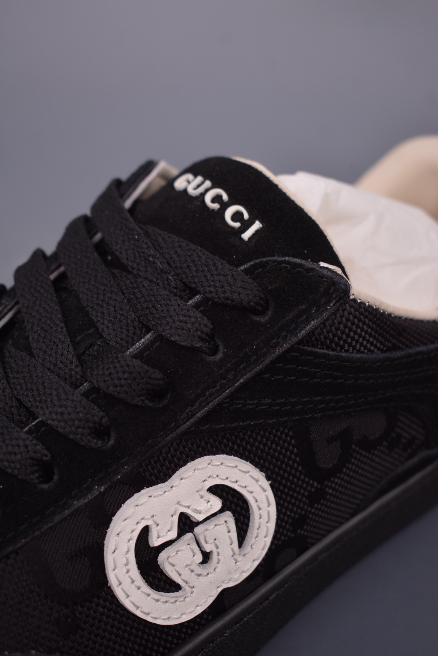 Gucci Interlocking G Suede Sneaker G74 series L1111