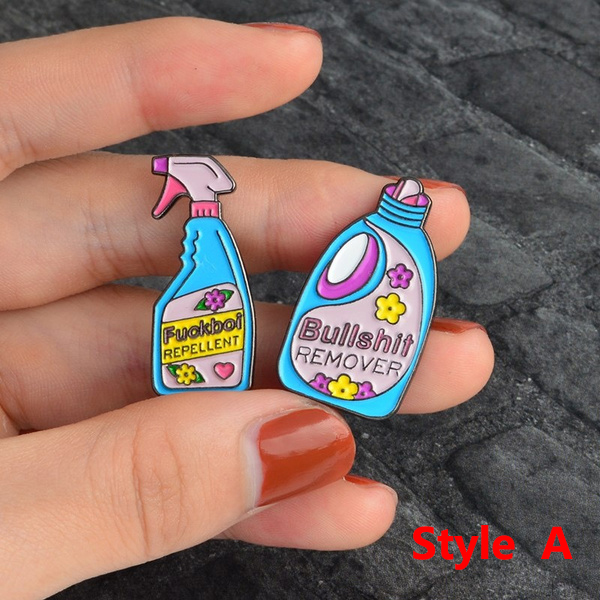 OVER IT Pin Set | Funny Decor