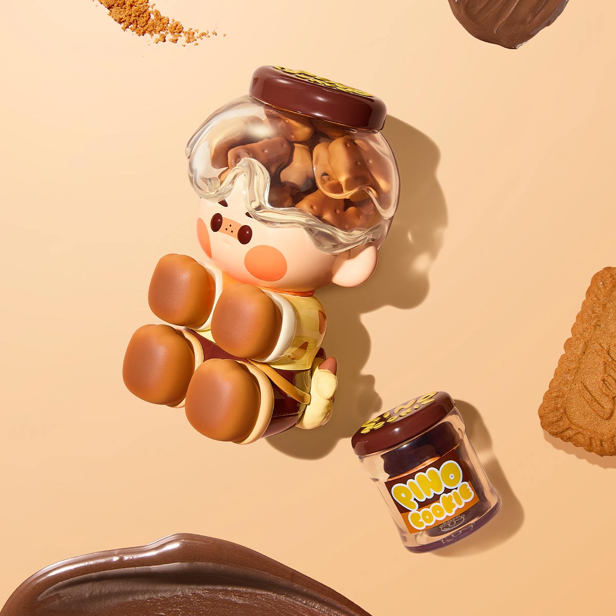 POP MART PINO JELLY Chocolate Cookie Figurine