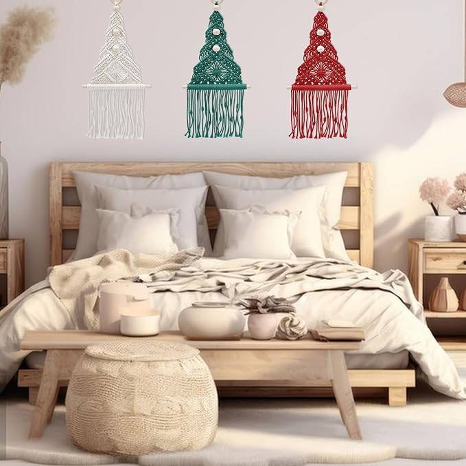 🌲🌲Luxury Knitted Christmas Tree DIY Kit -3 pack