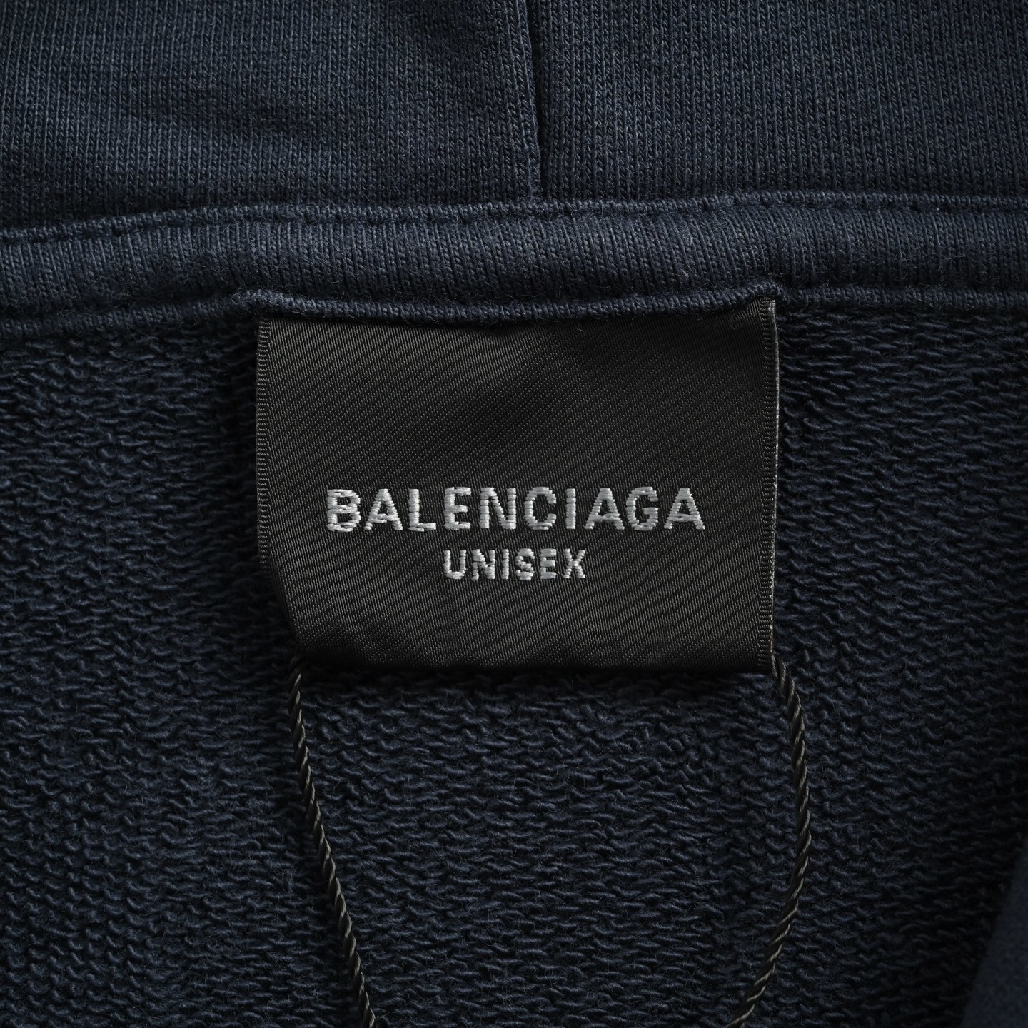 Balenciaga 25Fw Double B Print Hoodie