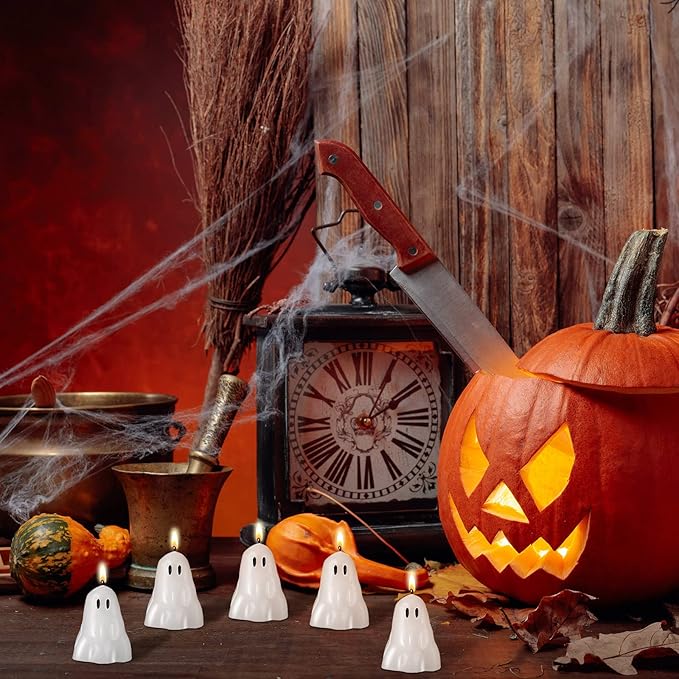 🎃Early Halloween Sale👻Cute Ghost Scented Candle🕯️-Buy More Save More