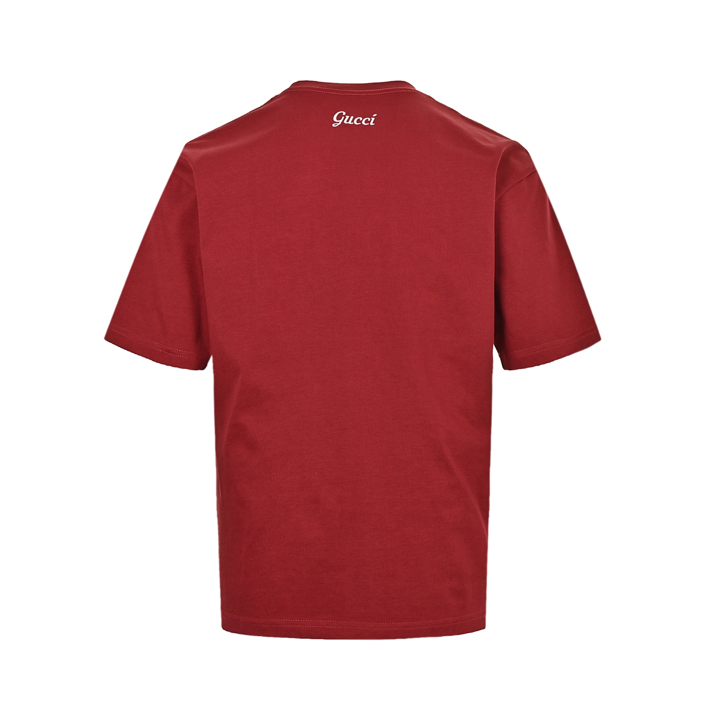 Gucci 25ss simple letter embroidered short sleeve