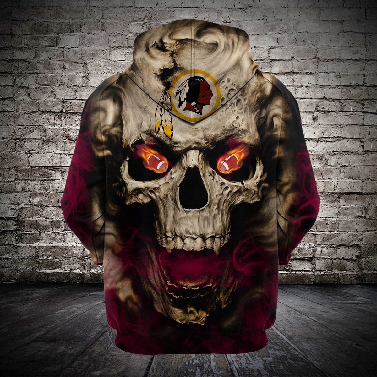 WASHINGTON 3D HOODIE