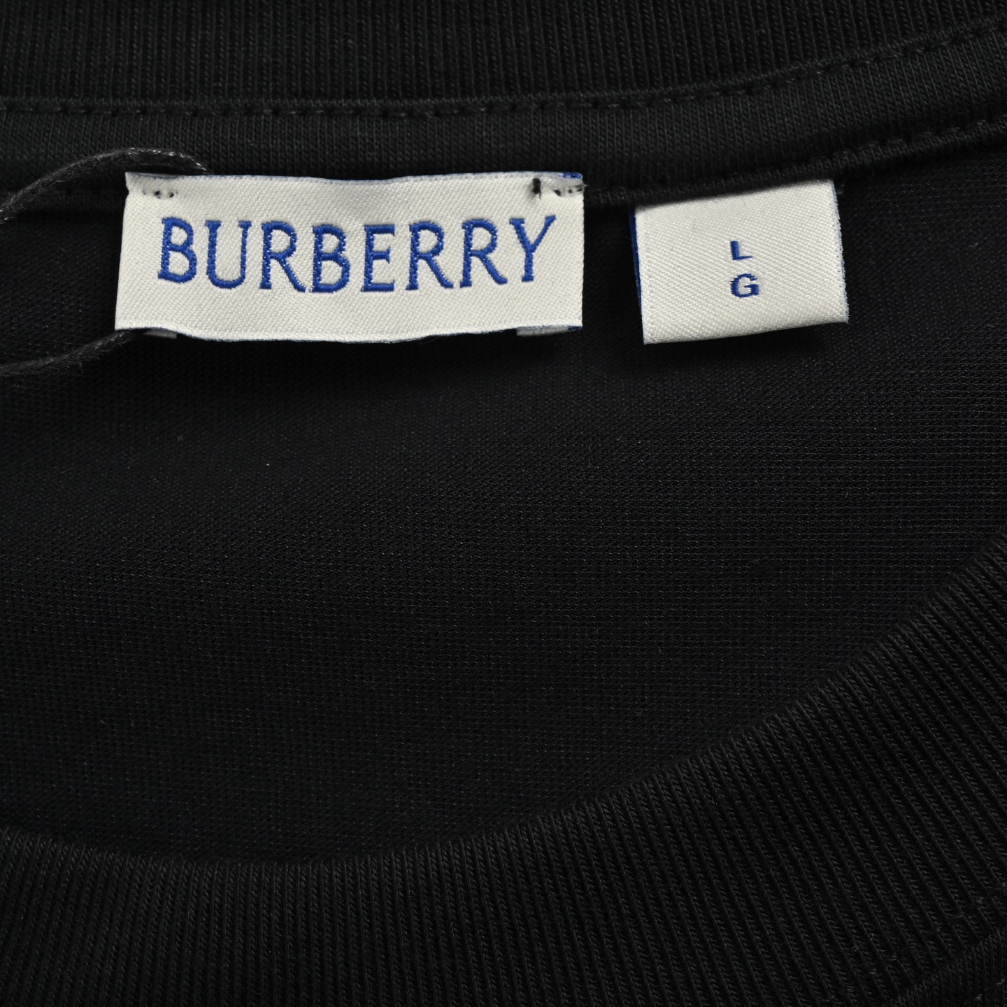 Burberry 25ss ink-splashed toothbrush embroidered warhorse short sleeves