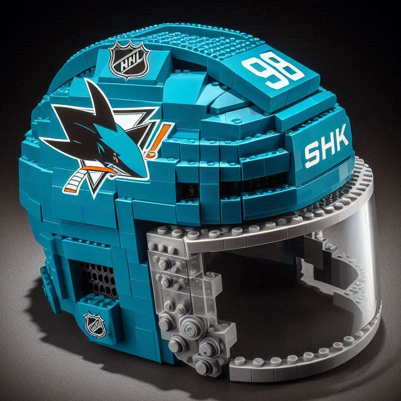 NHL LEGO Building Block Helmet