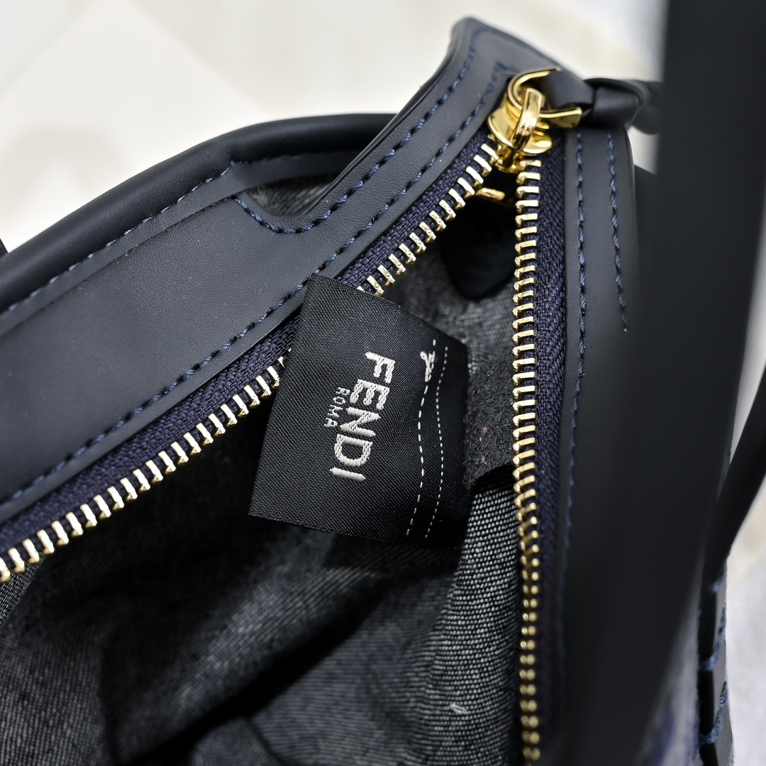 FENDI Monogram Roll Mini Vegetable Basket 3366