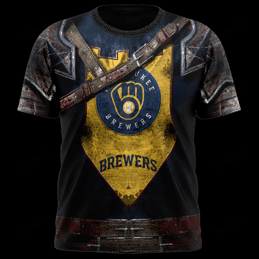 MILWAUKEE BREWERS 3D WARRIORS HOODIE