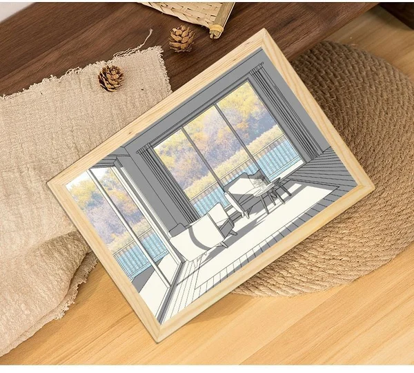 (🔥Last Day Promotion-SAVE 60% OFF)-Lighting Painting Decoration🎉BUY 2 GET 10% OFF & FREE SHIPPING