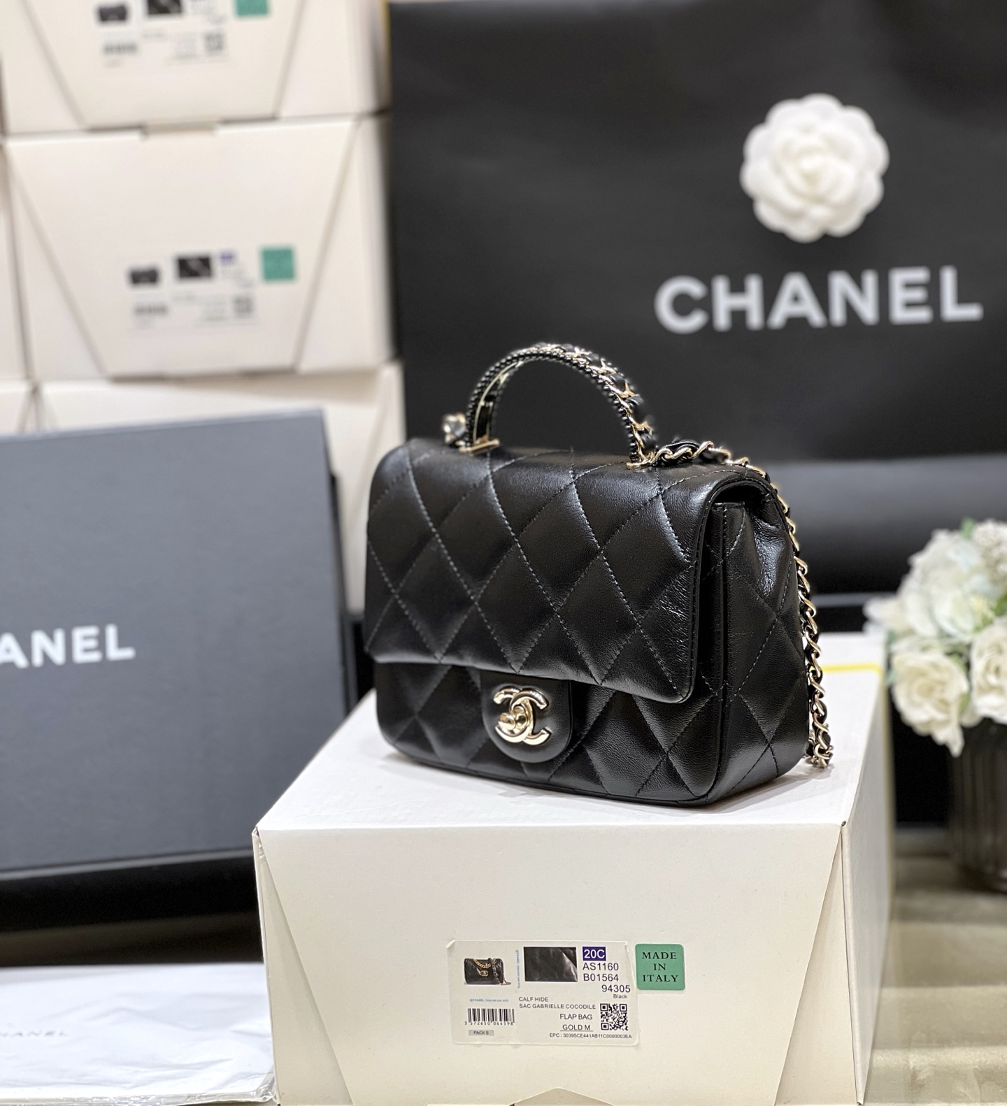 Chanel 25P Spring/Summer Preview Collection cf mini chain bag AS5367 00128