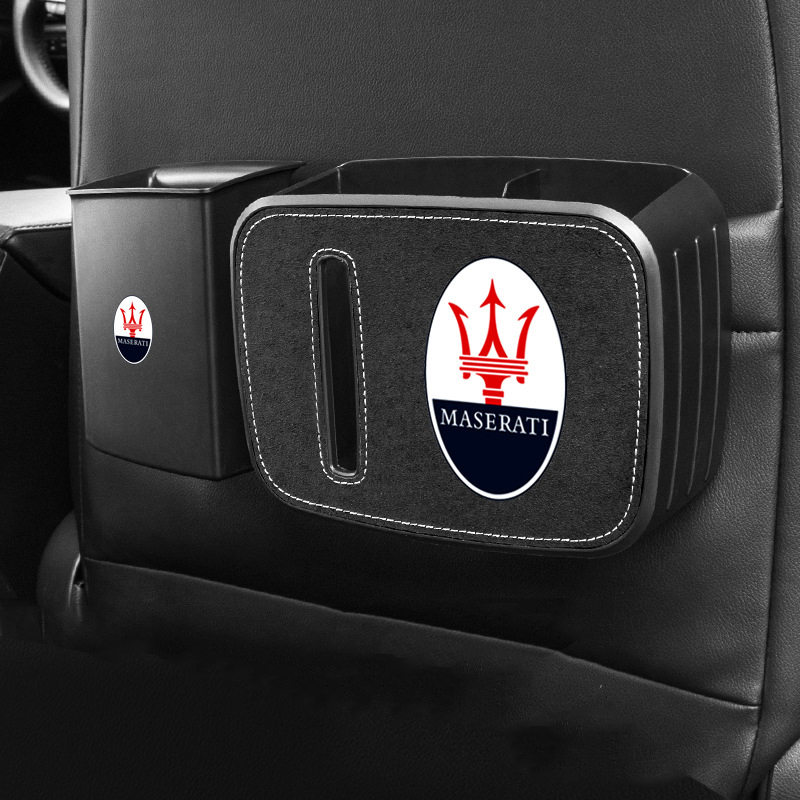 Car Multi-Compartment Garbage Storage Box