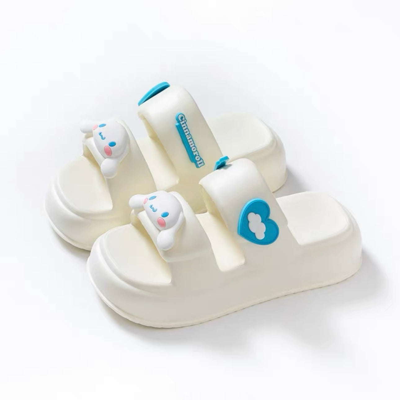 Sanrio Sandals Double Strap Waterproof EVA Chunky Slides