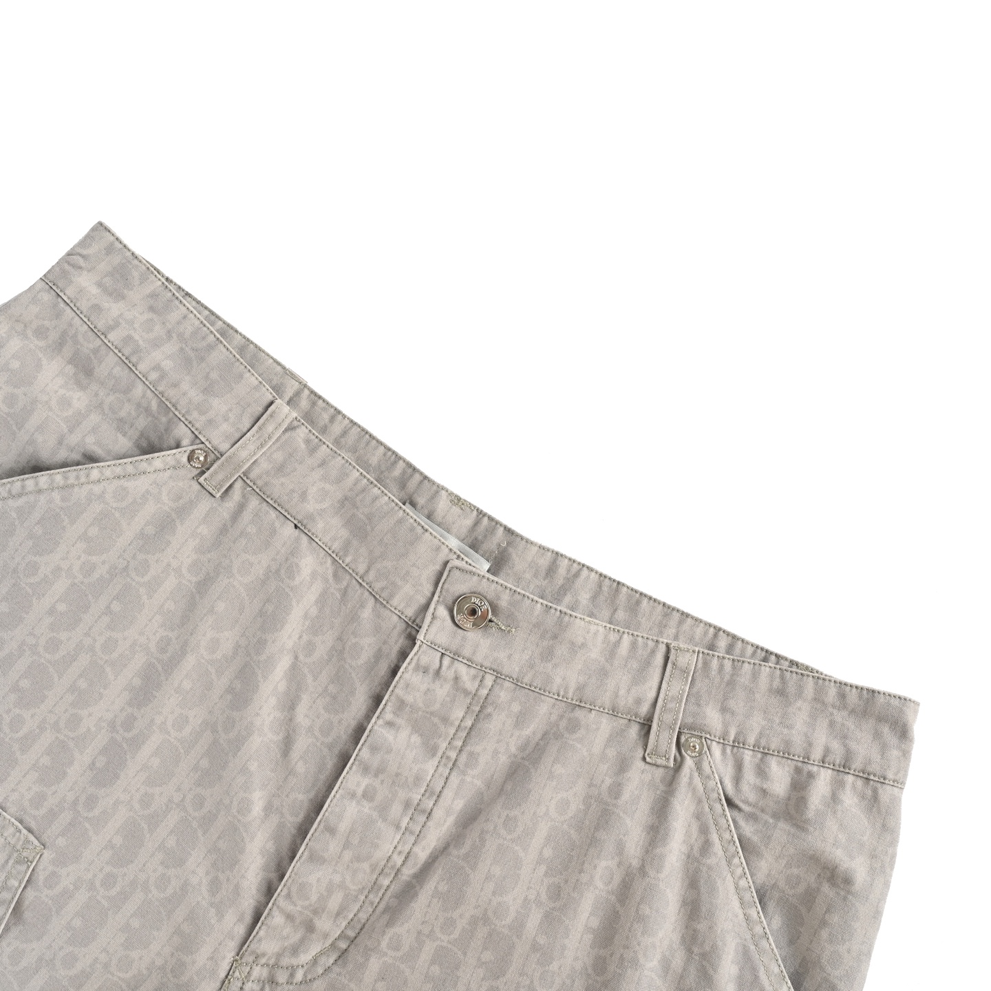 Dior printed monogram cargo shorts