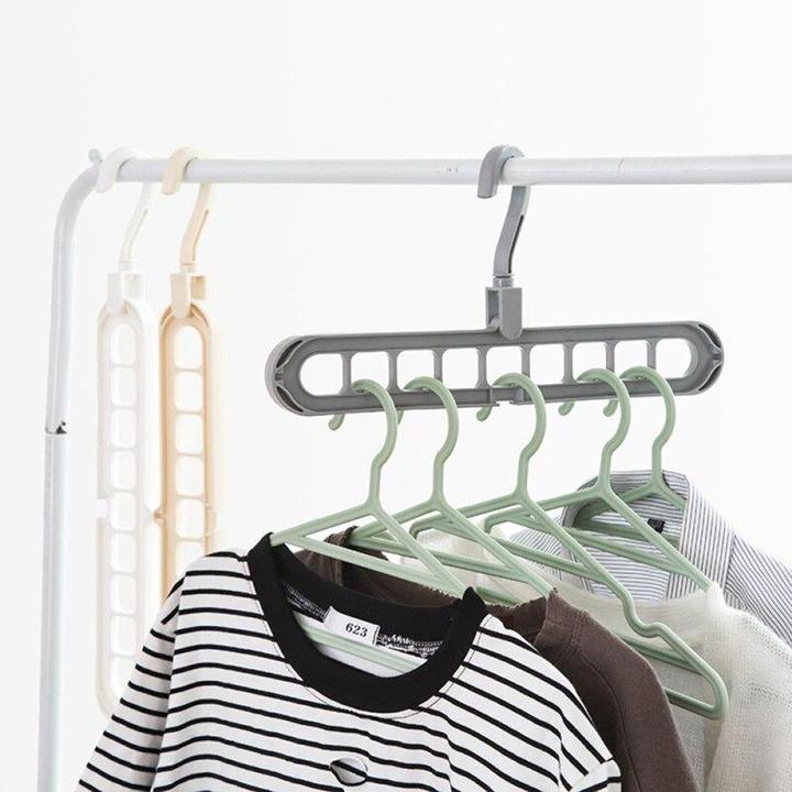 🔥48% OFF THIS HOUR🔥9-in-1 Clothing Hanger