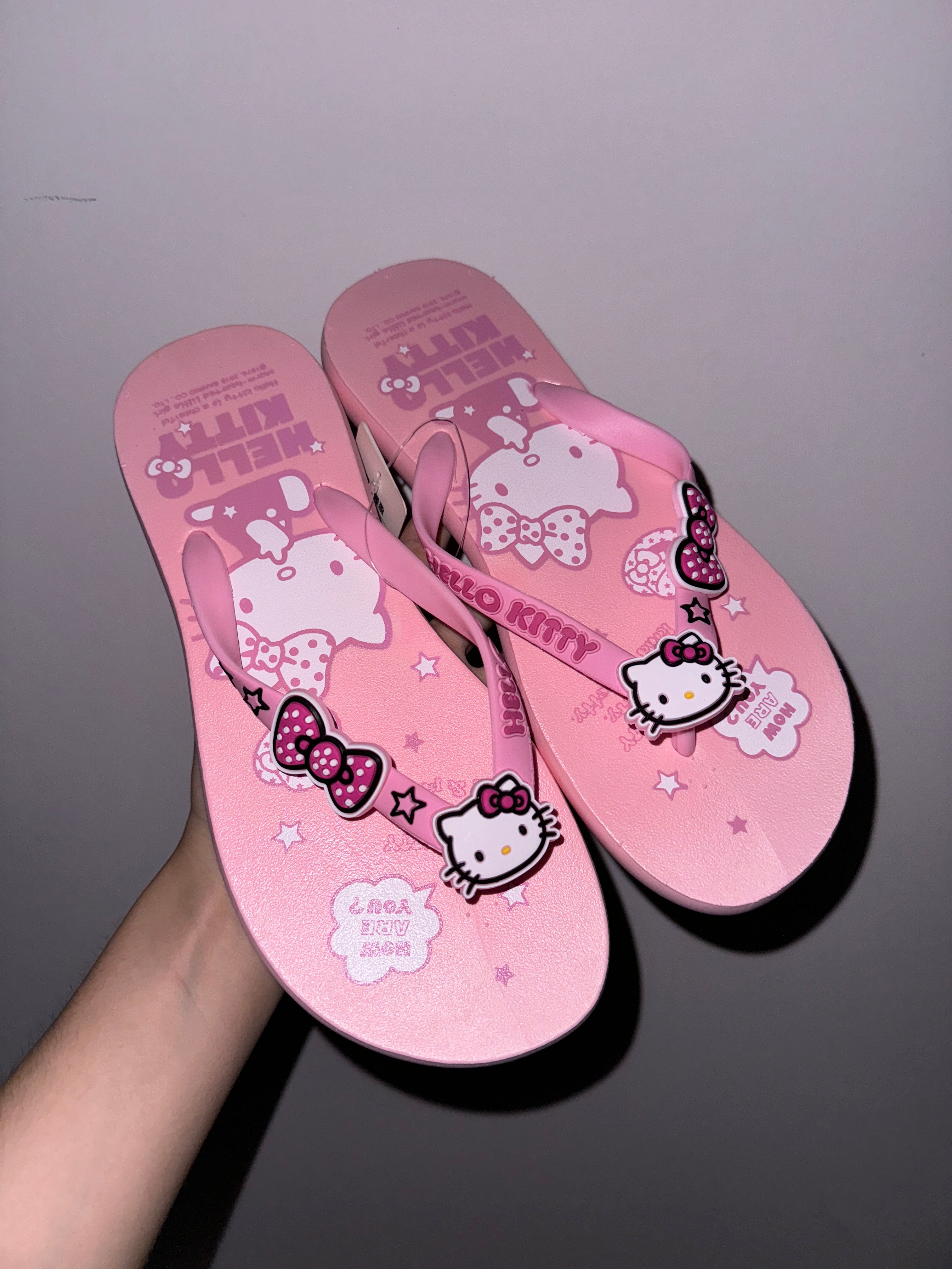 Hellokitty Women Beach Summer Casual Flip Flop Sandals