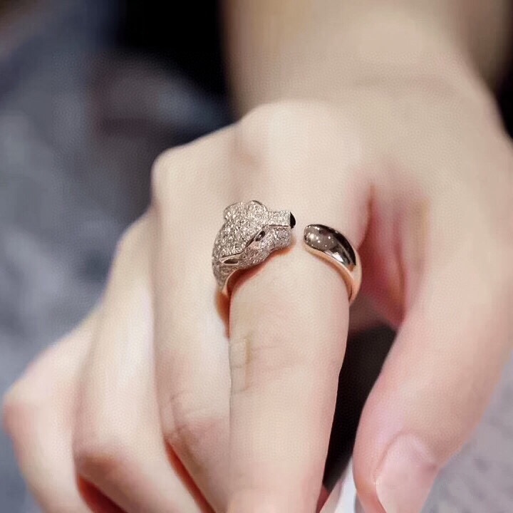 Cartier Panther Head Ring