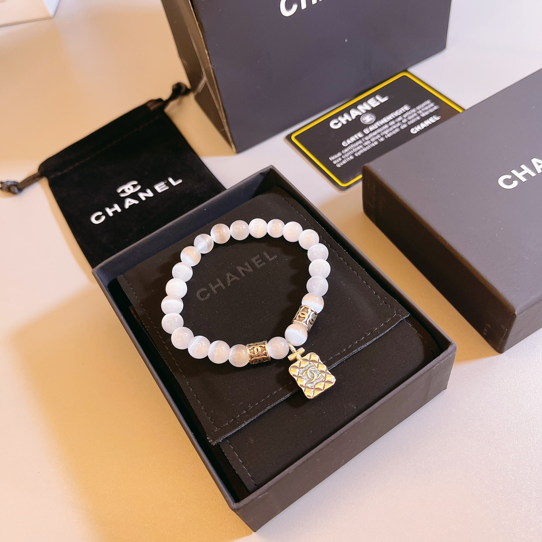 Chanel natural stone bracelet