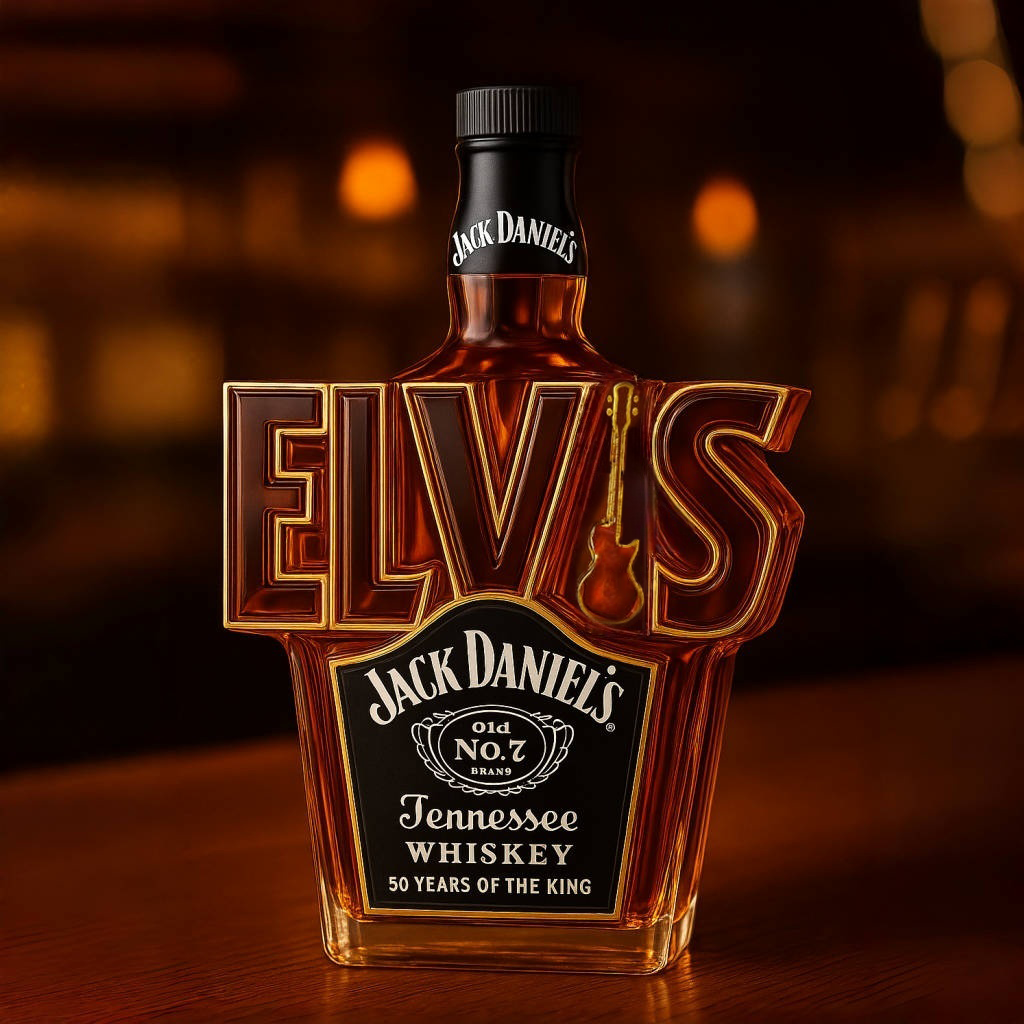 👑 THE KING – LEGENDARY WHISKEY Bottle