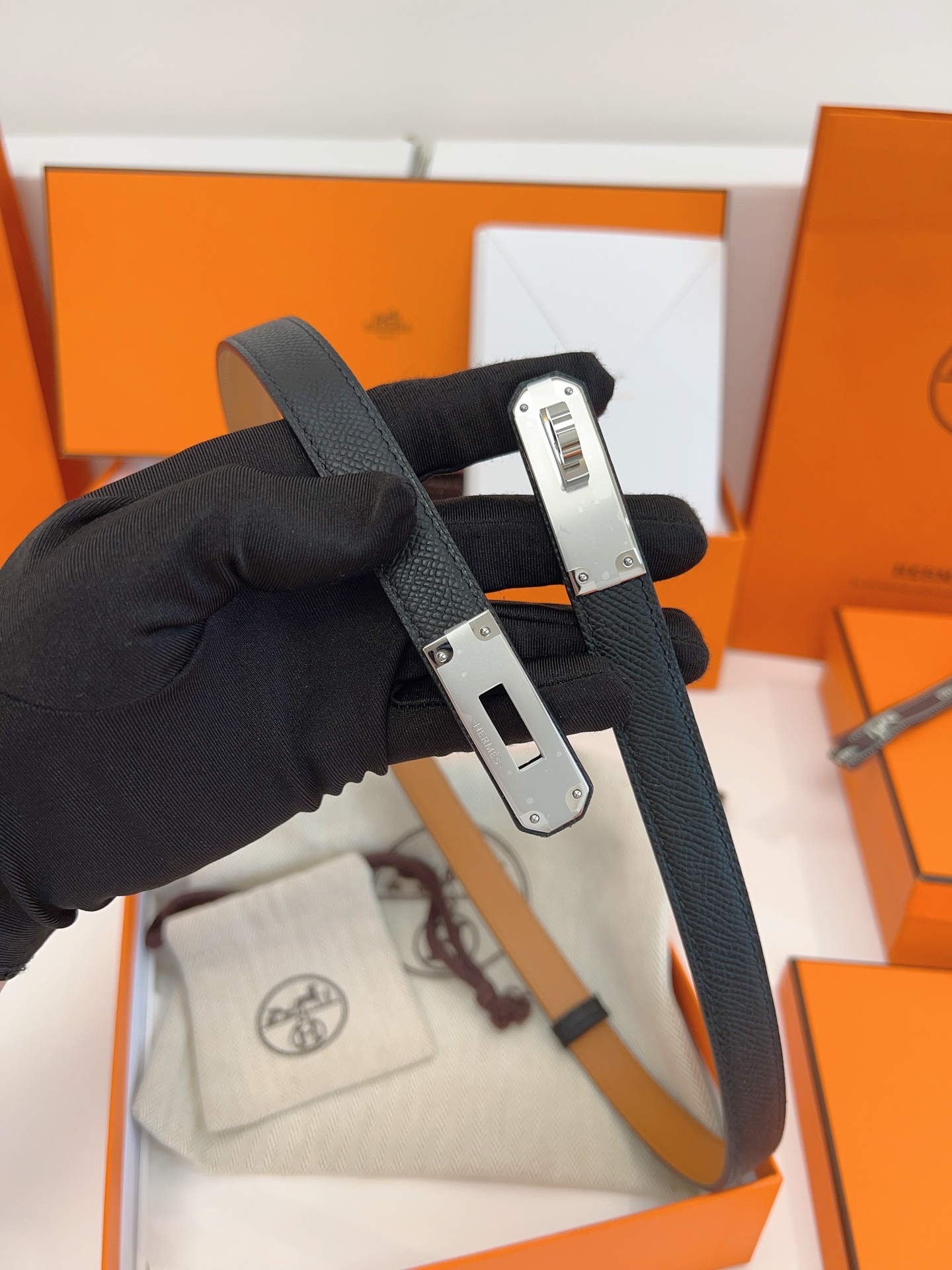 Hermès Women's Belt 1.8CM Width
