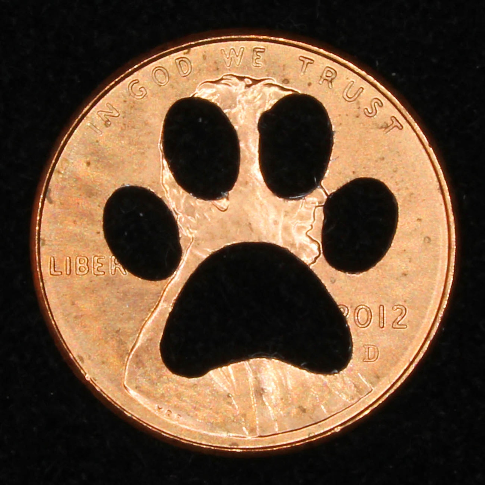 Cut out patterned lucky pennies | An ideal gift