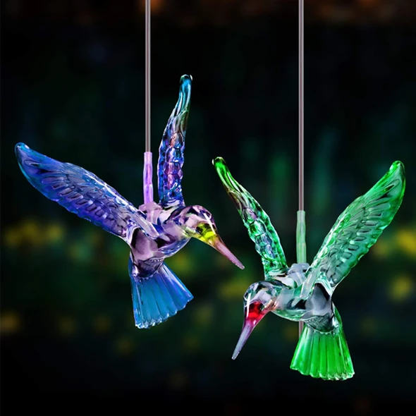 (🔥CHRISTMAS SALE NOW-48% OFF)🐦Solar Powered Wind Chimes Lights🎐-Buy 2 Free Shipping
