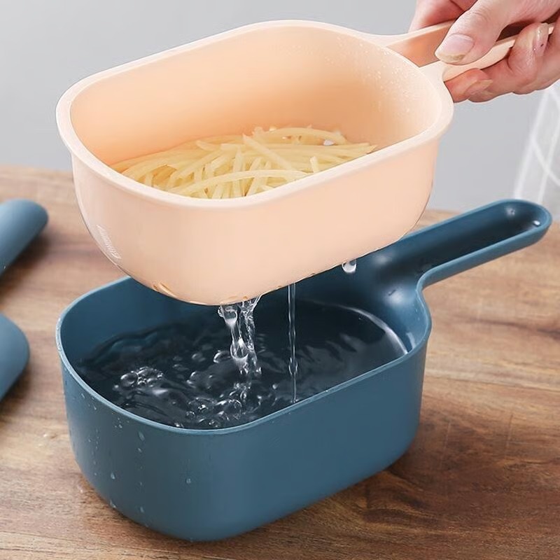 🔥Multifunctional Cutting Tool🔥4-in-1 Vegetable Cutter and Grater