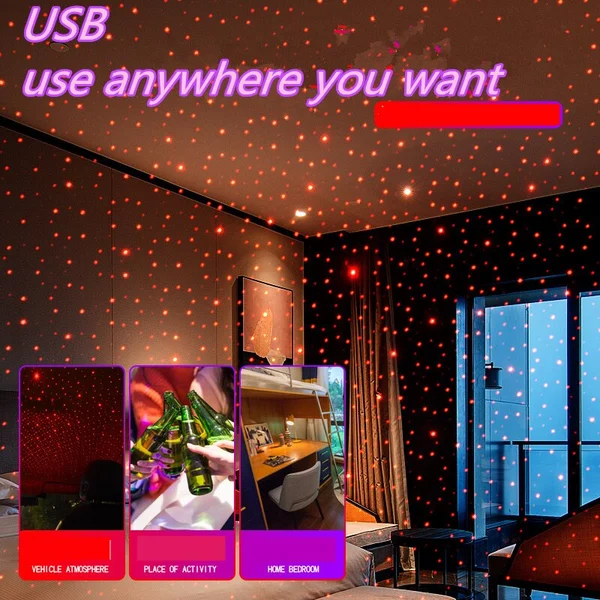 🔥Last Day 50% OFF🔥New Upgrade Latest USB Star Sky Lamp-(Voice control)-BUY 2 GET 10% OFF & FREE SHIPPING