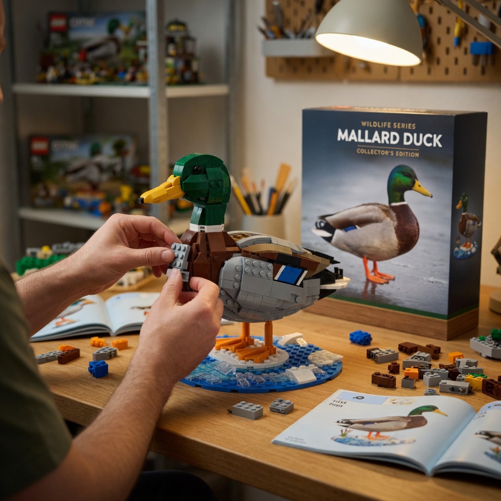 Mallard Duck Collection Building Blocks Set
