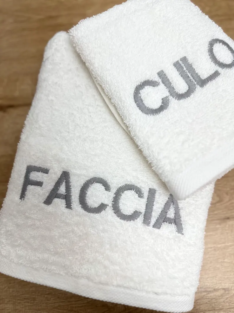 Face&Ass towel pair