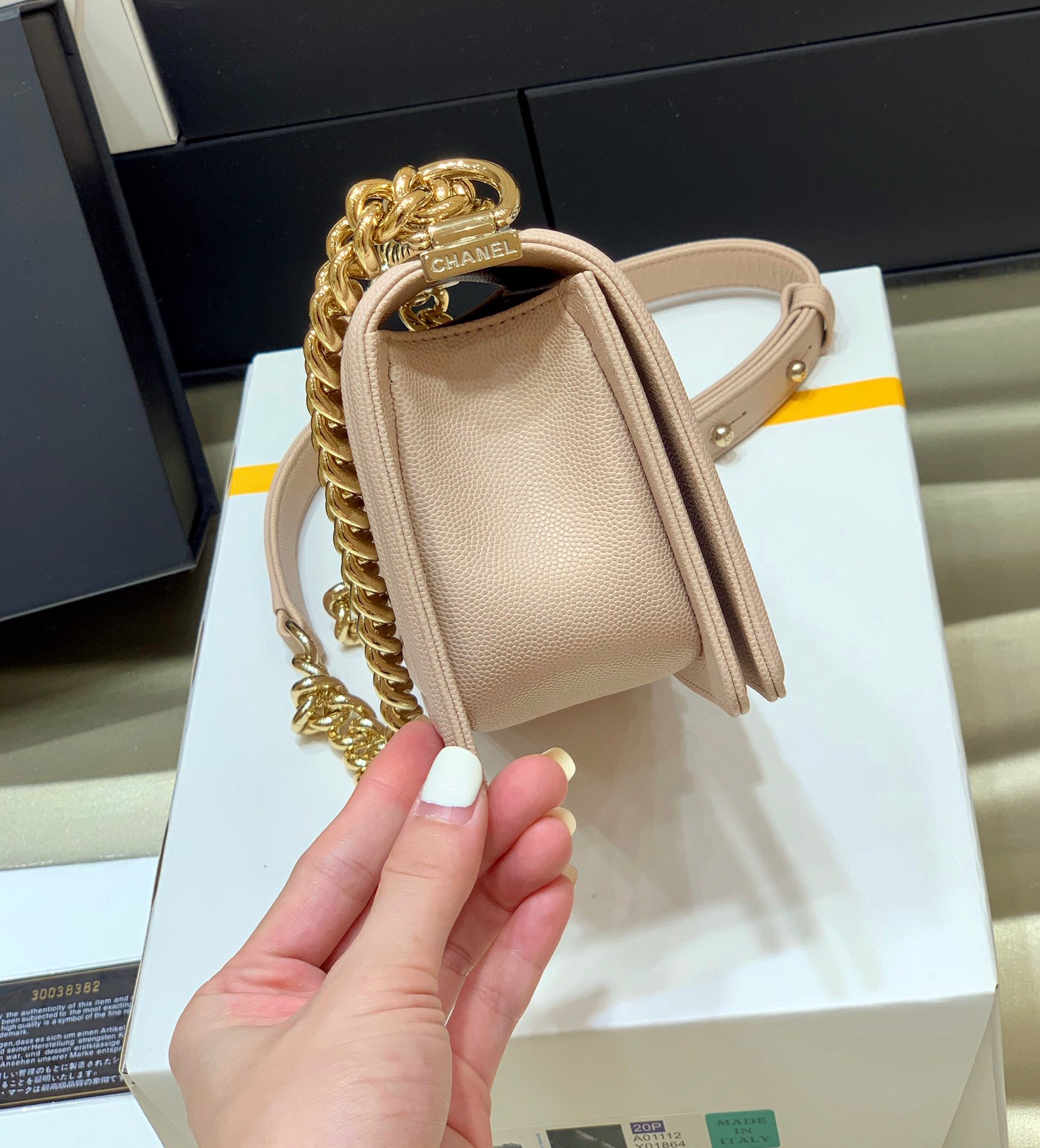 Chanel BOY Handbag A67086