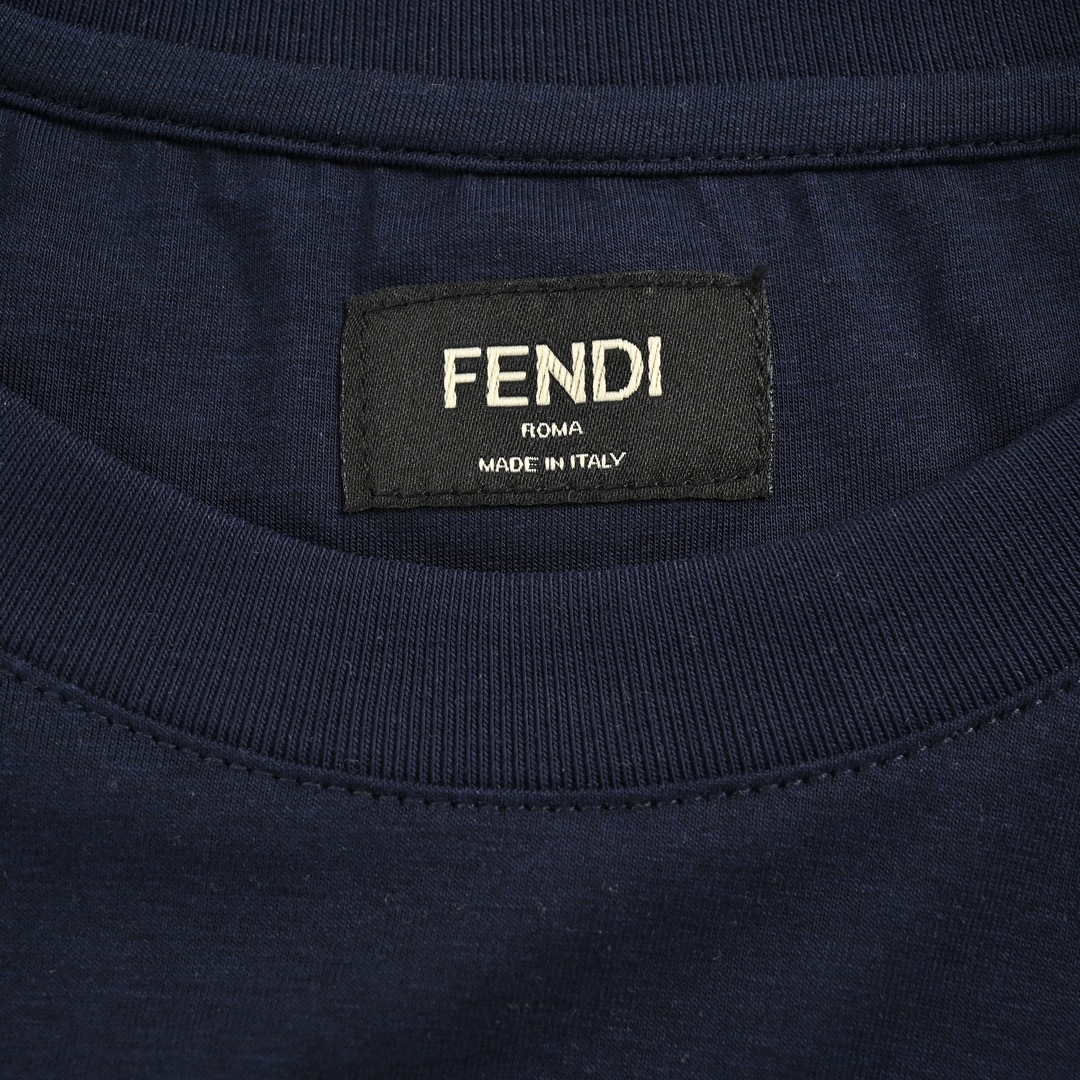 Fendi FF 3D lettering short sleeve