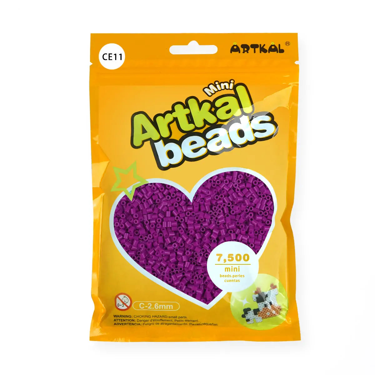 (2024 New Colors) C-2.6mm 7500 pcs/bag Mini Beads