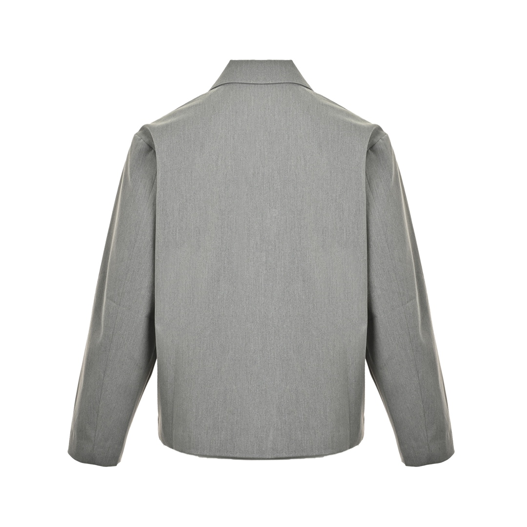 Loewe 24Fw three-pocket wool work collar jacket