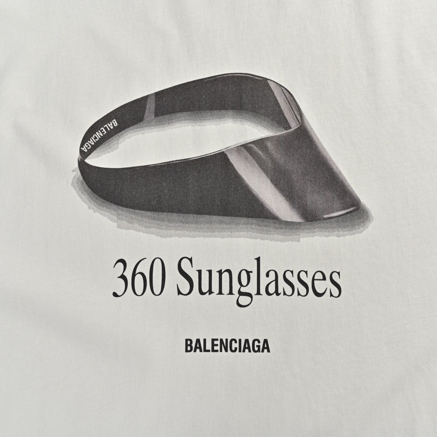 Balenciaga 25ss Sunglasses Printed Short Sleeve