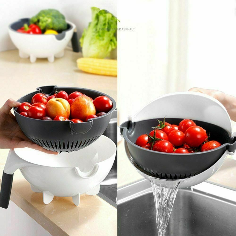 🔥HOT SALE🔥Multifunctional Vegetable Cutter With Drain Basket