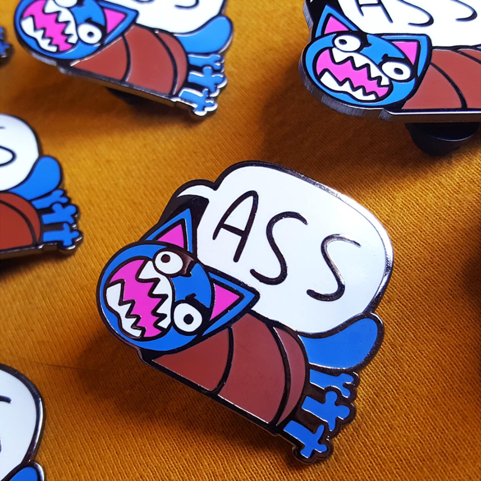 🎄Early Christmas Hot Sale🎄Shitty Kitties Foul Meowthed Enamel Pin