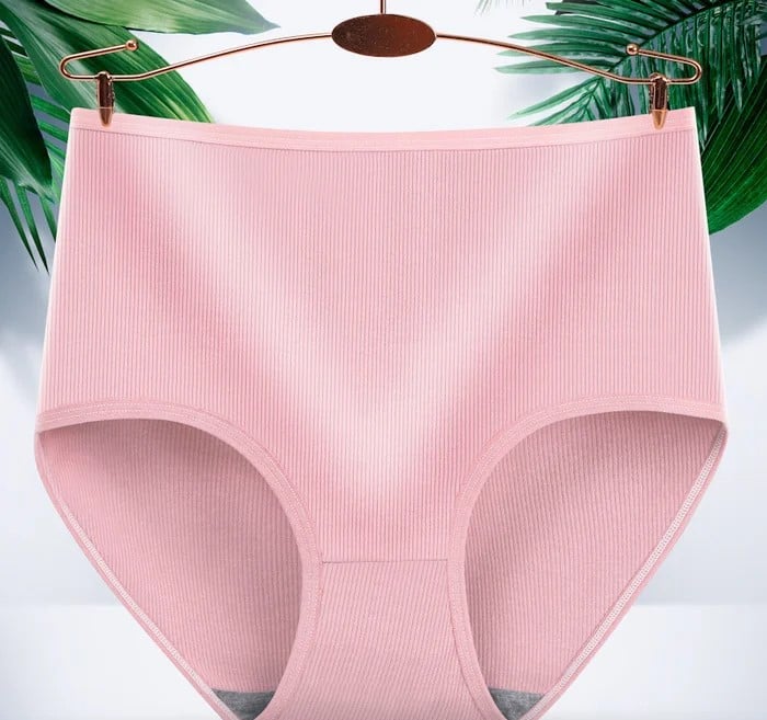 ladies high waist butt lift antibacterial hygroscopic underwear