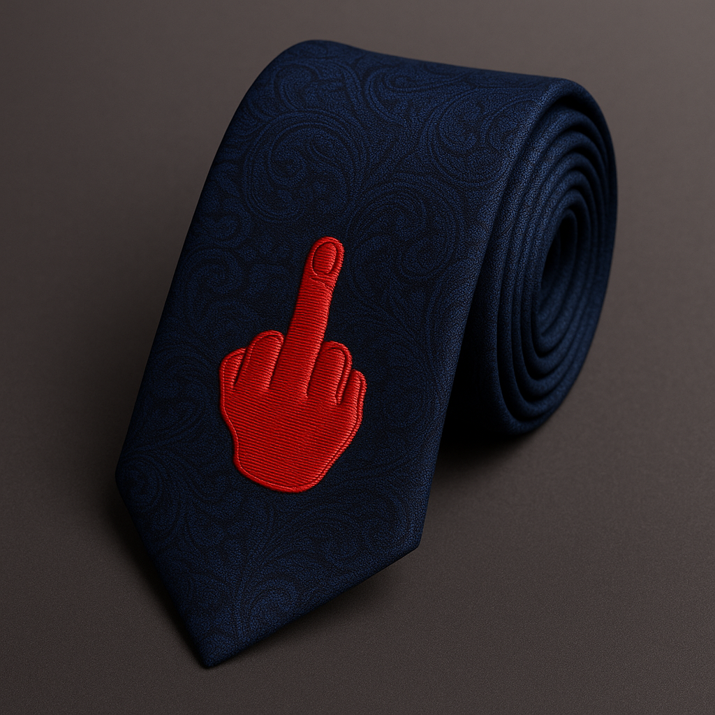 Middle Finger Tie
